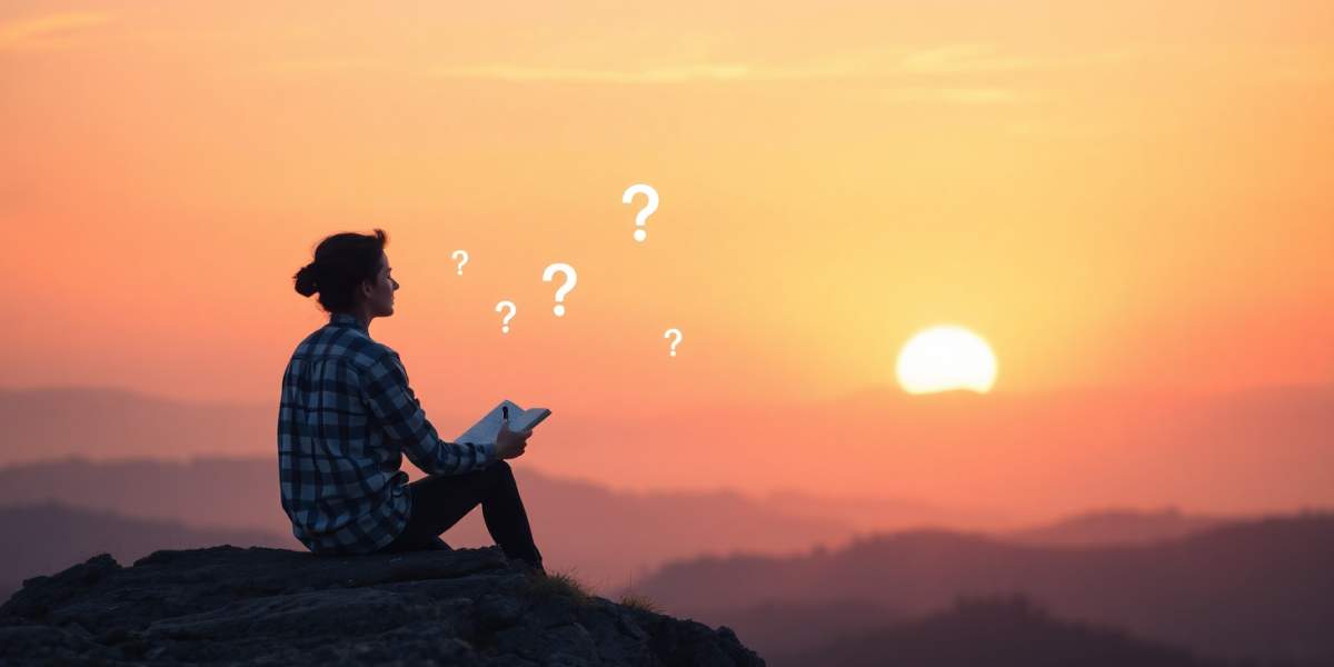 Repensar sua vida hoje? 5 perguntas para refletir de maneira consciente